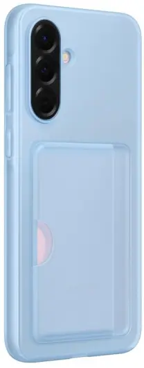 Origineel Samsung Galaxy A56 Hoesje Card Slot Cover Blauw afbeelding 2