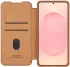 Nillkin Qin Pro Samsung Galaxy S25 Edge Hoesje Book Case met Camera Slider Bruin