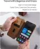 Nillkin Qin Pro Samsung Galaxy S25 Edge Hoesje Book Case met Camera Slider Bruin afbeelding 3