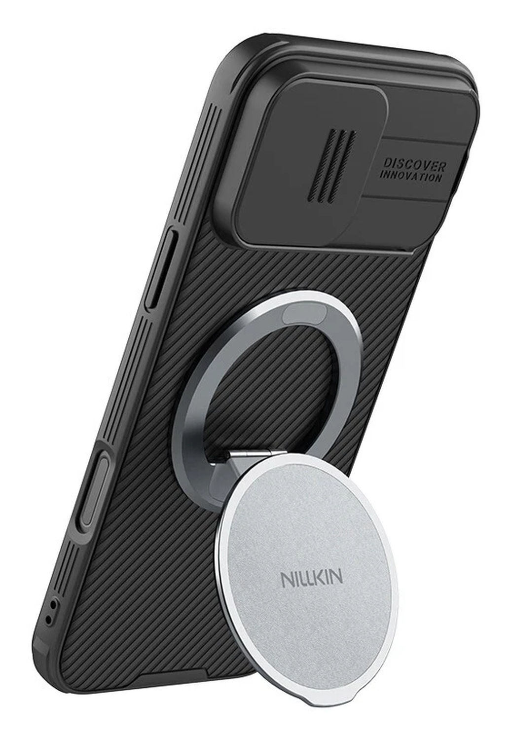 Nillkin Magnetische MagSafe Grip Houder Standaard Grijs afbeelding 2