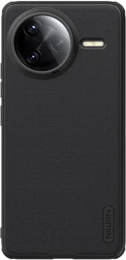 Nillkin Frosted Shield Xiaomi Poco X7 Ultra Hoesje MagSafe Back Cover Zwart afbeelding 1