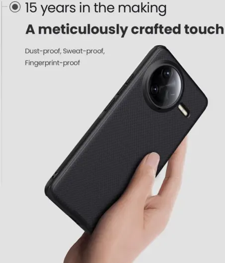 Nillkin Frosted Shield Xiaomi Poco X7 Ultra Hoesje MagSafe Back Cover Zwart afbeelding 6