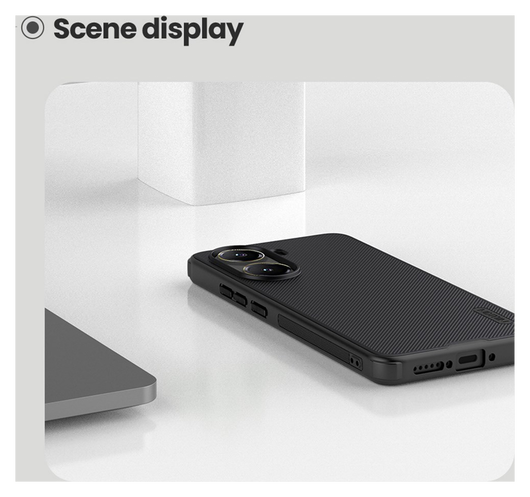 Nillkin Frosted Shield Xiaomi Poco X7 Pro Hoesje MagSafe Back Cover Zwart afbeelding 9