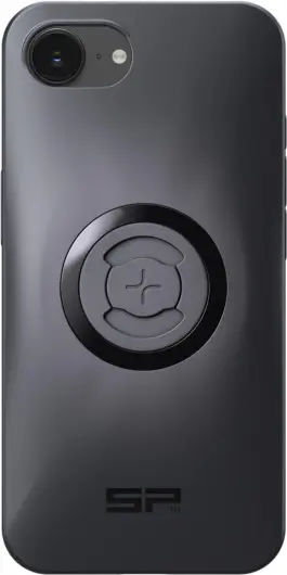 SP Connect SPC+ Apple iPhone 16e Hoesje MagSafe Back Cover Dun Zwart afbeelding 1