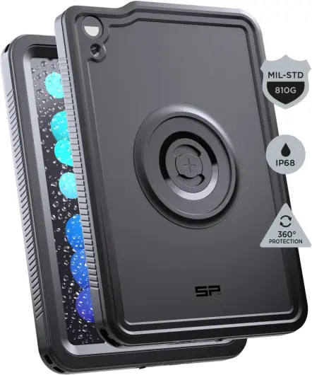 SP Connect Xtreme SPC+ Apple iPad 6 / 7 Mini Hoesje Full Protect MagSafe Zwart afbeelding 1