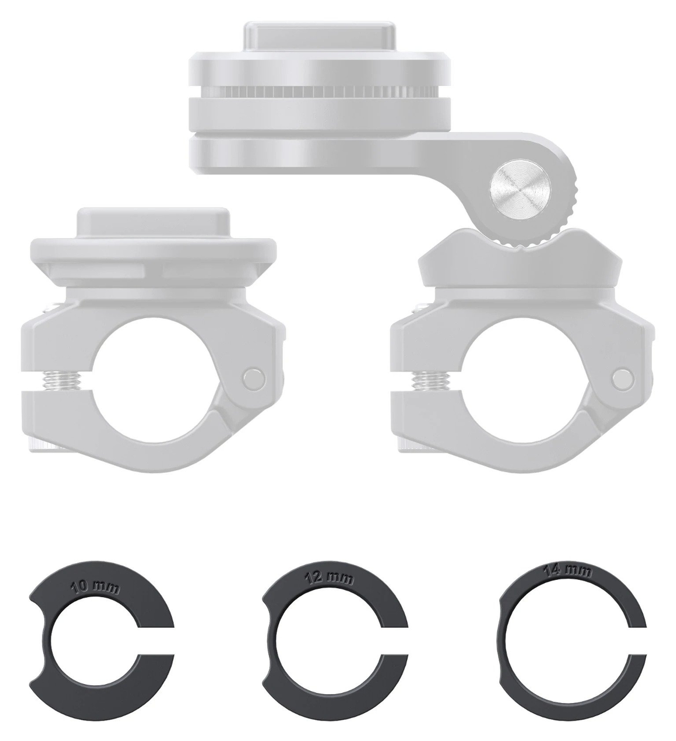 SP Connect Spacer Rings Diameter Adapaters Mirror Mount / Pro afbeelding 2