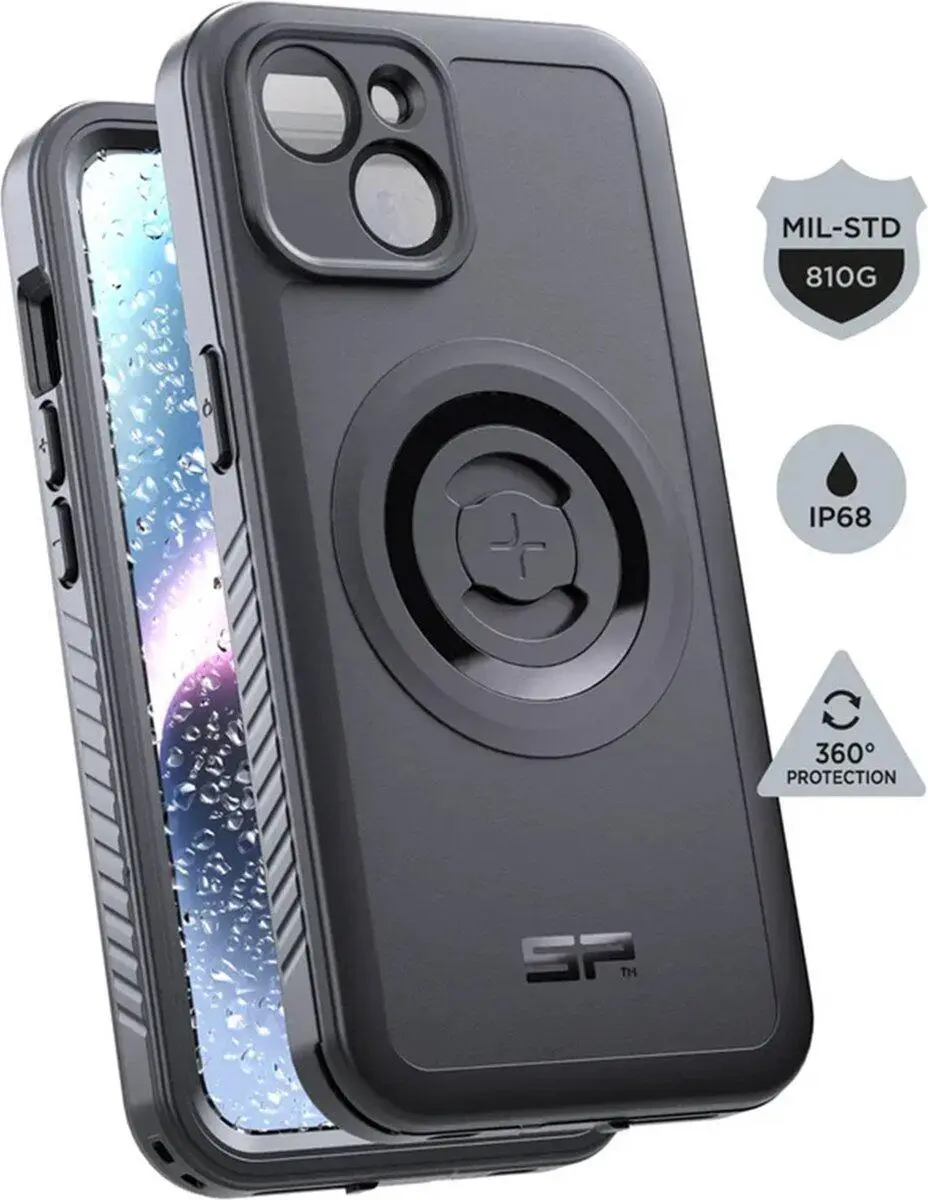 SP Connect Xtreme SPC+ Apple iPhone 14 / 13 Hoesje Full Protect MagSafe Zwart afbeelding 1