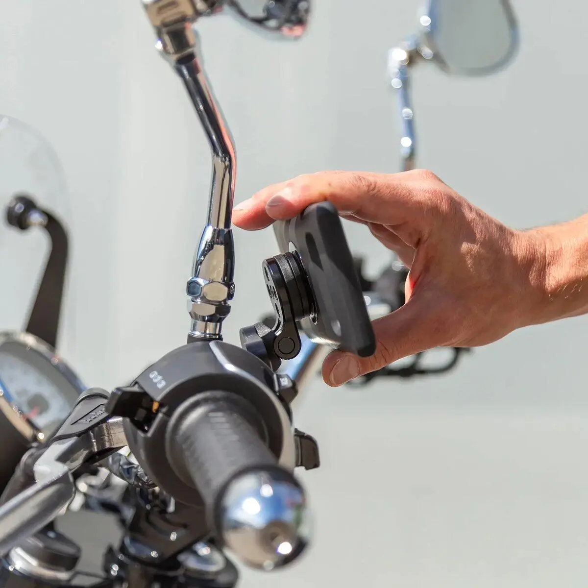 SP Connect Clutch Mount Pro SPC Motorhouder voor rem- of koppelingsbeugel Zwart afbeelding 6