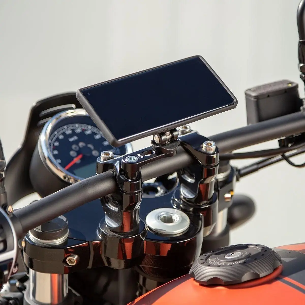 SP Connect Clutch Mount Pro SPC Motorhouder voor rem- of koppelingsbeugel Chrome afbeelding 5
