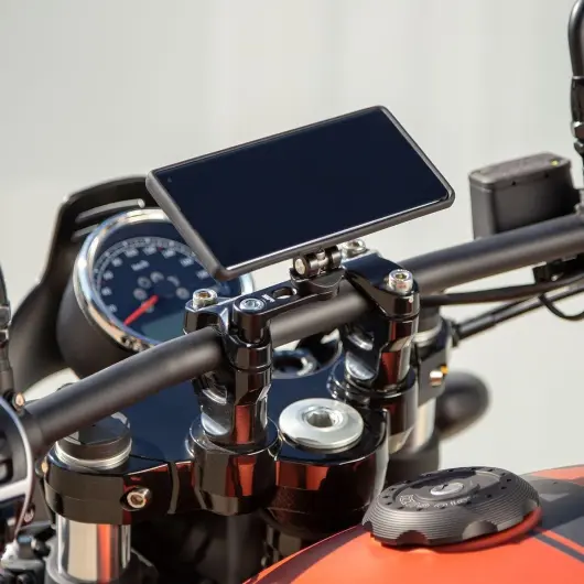 SP Connect Clutch Mount Pro SPC Motorhouder voor rem- of koppelingsbeugel Chrome afbeelding 5