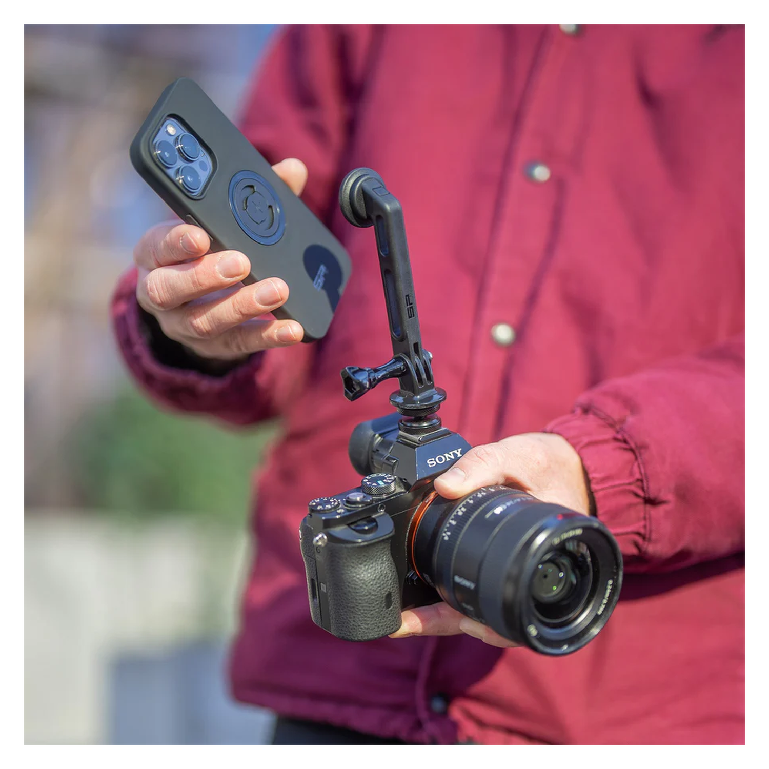 SP Connect SPC+ Creator Kit met Telefoon Clip en Tripod Zwart afbeelding 2