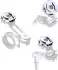 SP Connect Head SPC+ Adapter SPC Houders voor SPC+ Telefoonhoesje Chrome afbeelding 2