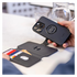 SP Connect SPC+ Magnetic Card Wallet Flip Case - MagSafe Kaarthouder Zwart (M) afbeelding 3