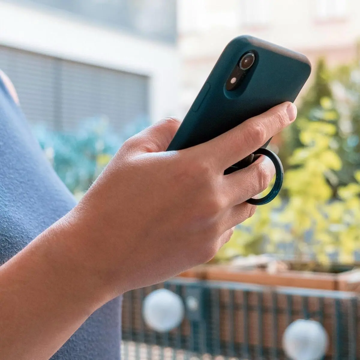SP Magnetic Ring Mount SPC+ - Telefoon Ring Standaard voor SPC+ Hoesjes Zwart afbeelding 8