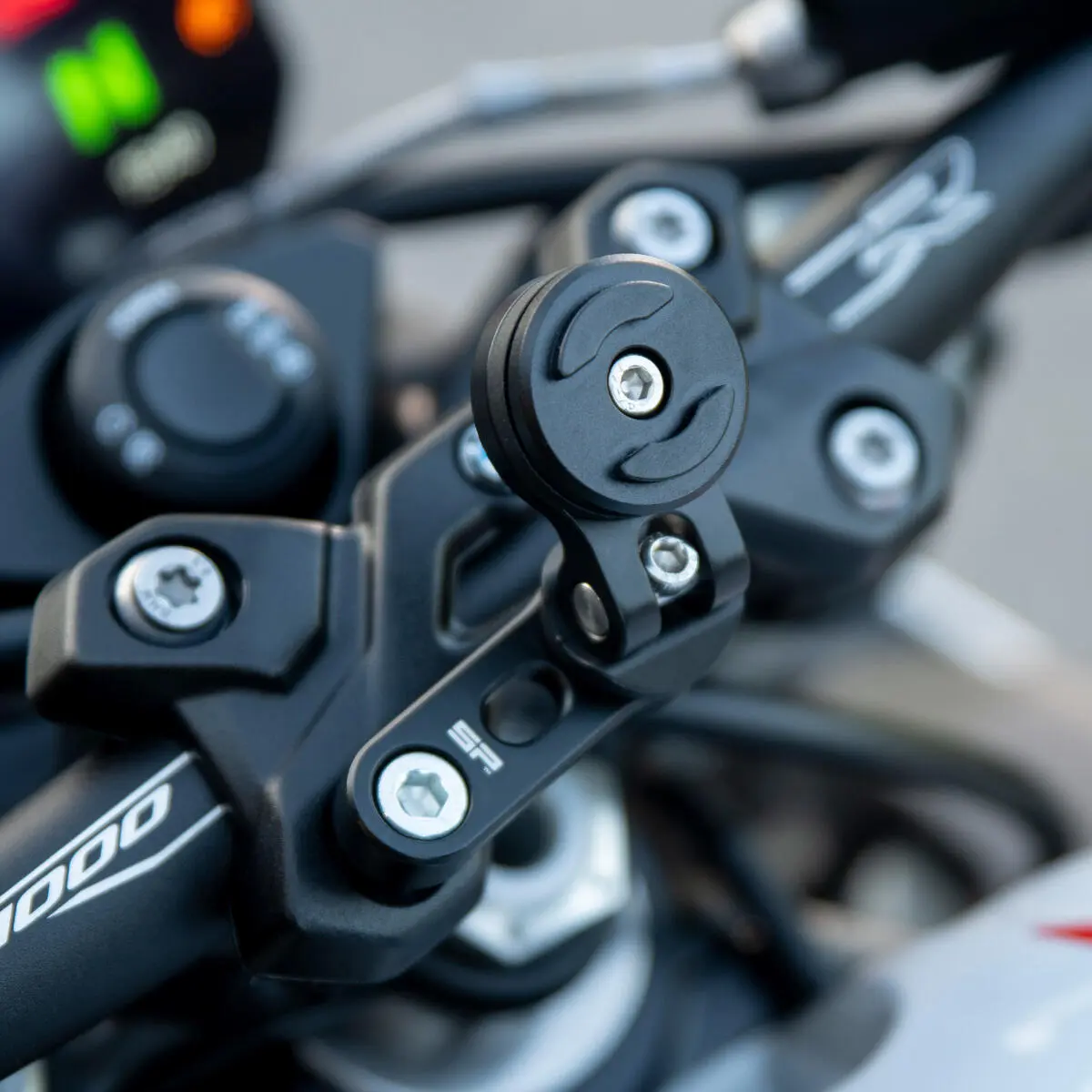 SP Connect Bar Clamp Mount Pro - Telefoonhouder Motor voor SPC+ Hoesjes Zwart afbeelding 2