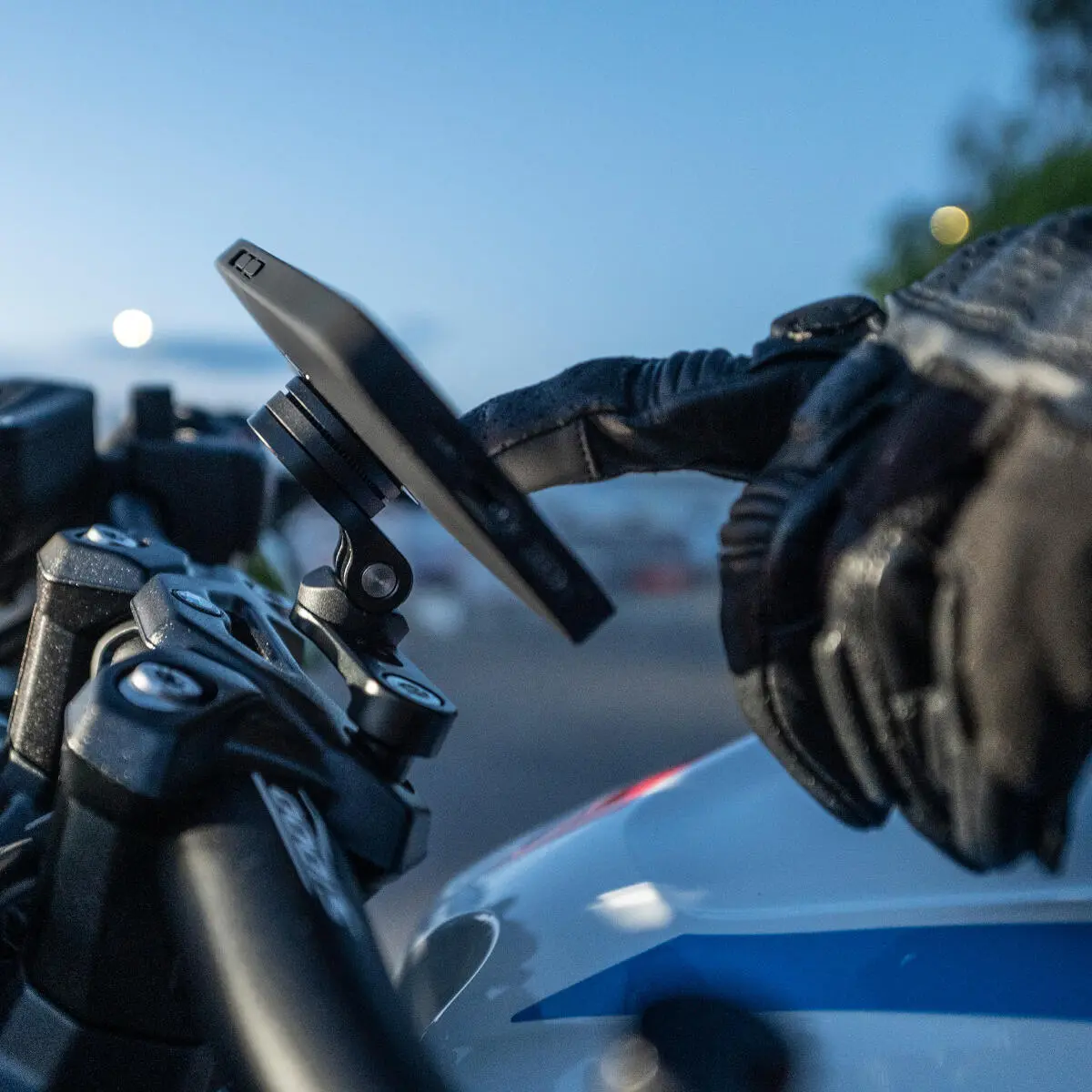 SP Connect Bar Clamp Mount Pro - Telefoonhouder Motor voor SPC+ Hoesjes Zwart afbeelding 4