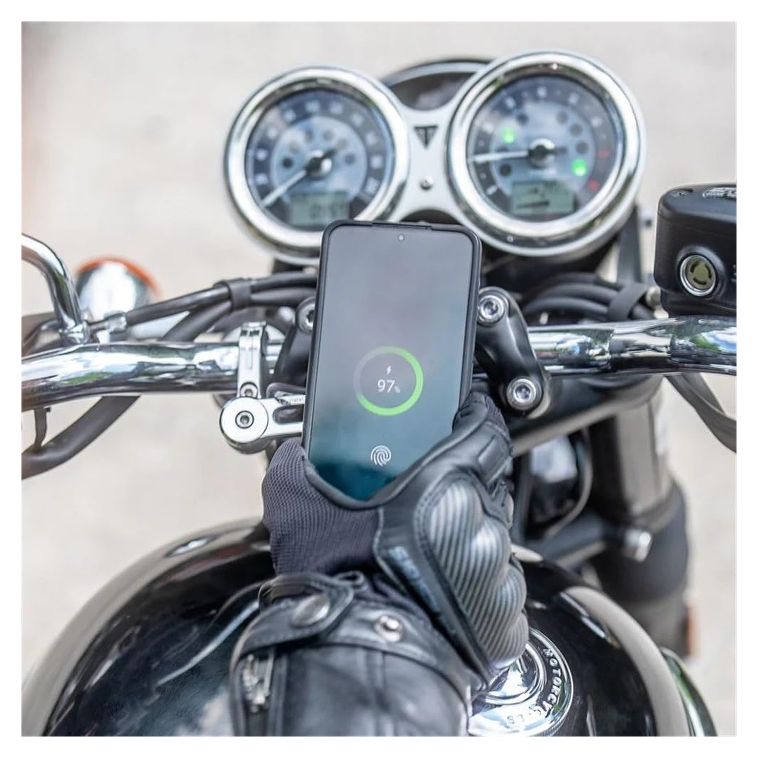 SP Connect Antivibratiemodule met Lader SPC+ Zwart afbeelding 6