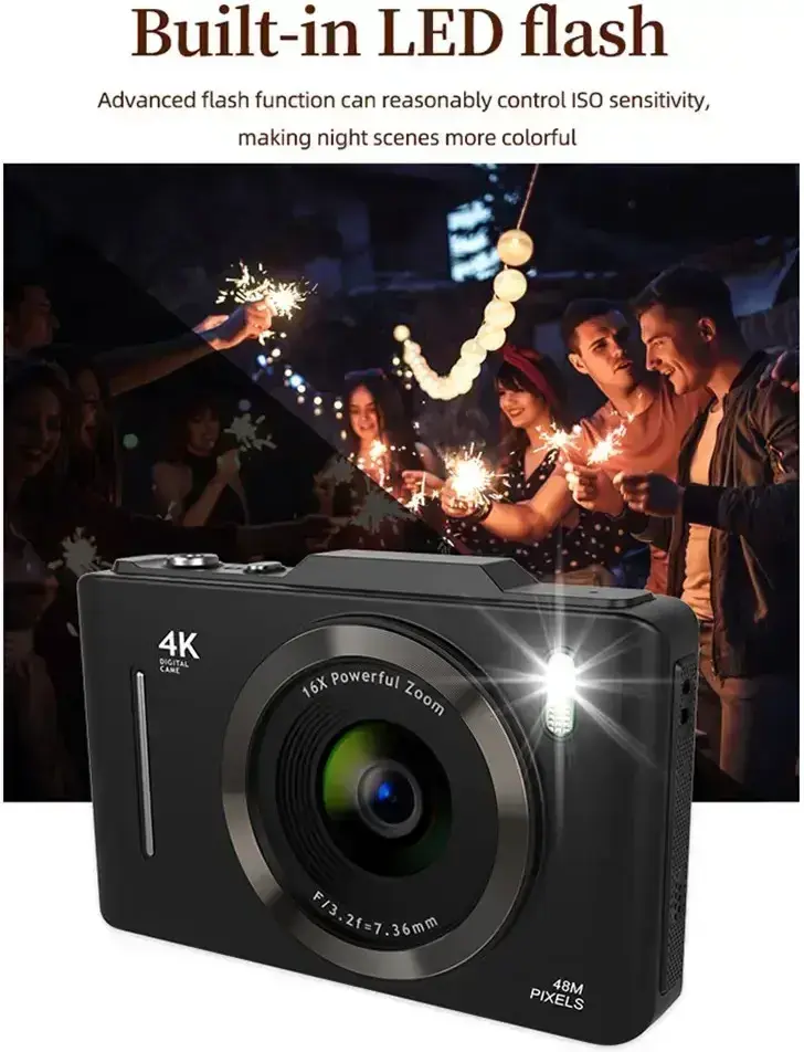 Digitale Camera met 128GB Geheugenkaart en Lightning SD-Kaartlezer afbeelding 18