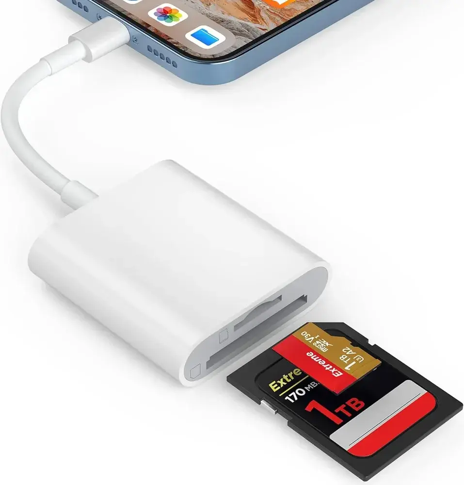 Digitale Camera met 128GB Geheugenkaart en Lightning SD-Kaartlezer afbeelding 5