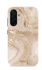 MIO MagSafe Samsung Galaxy A26 Hoesje Hard Shell Back Cover Gold Marble