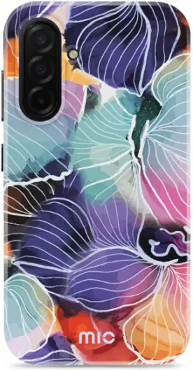 MIO MagSafe Samsung Galaxy A26 Hoesje Hard Shell Back Cover Flowers afbeelding 1