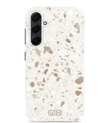MIO MagSafe Samsung Galaxy A55 Hoesje Hard Shell Back Cover Soft Terrazzo afbeelding