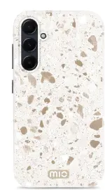 MIO MagSafe Samsung Galaxy A55 Hoesje Hard Shell Back Cover Soft Terrazzo