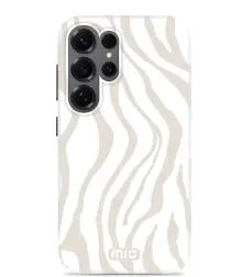 MIO MagSafe / Qi2 Samsung Galaxy S25 Ultra Hoesje Back Cover Sandy Zebra afbeelding