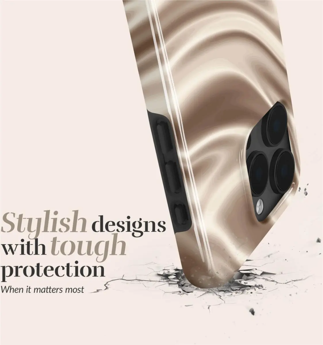 MIO MagSafe iPhone 16e Hoesje Hard Shell Back Cover Silky Dreams afbeelding 4