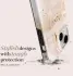 MIO MagSafe iPhone 16e Hoesje Hard Shell Back Cover Gold Marble afbeelding 4
