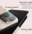 MIO MagSafe iPhone 16e Hoesje Hard Shell Back Cover Gold Marble afbeelding 5