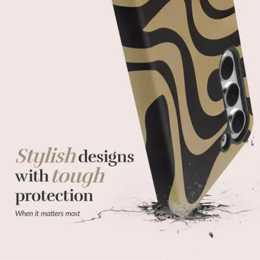 MIO MagSafe Samsung Galaxy S25 Edge Hoesje Back Cover Swirl afbeelding 3