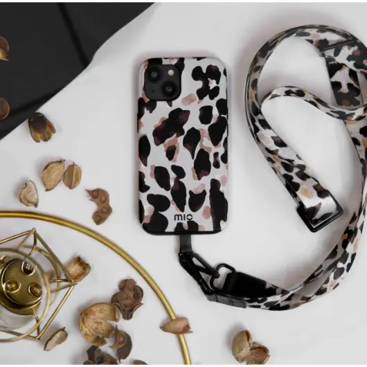 MIO MagSafe Samsung Galaxy S25 Edge Hoesje Back Cover Leopard afbeelding 9
