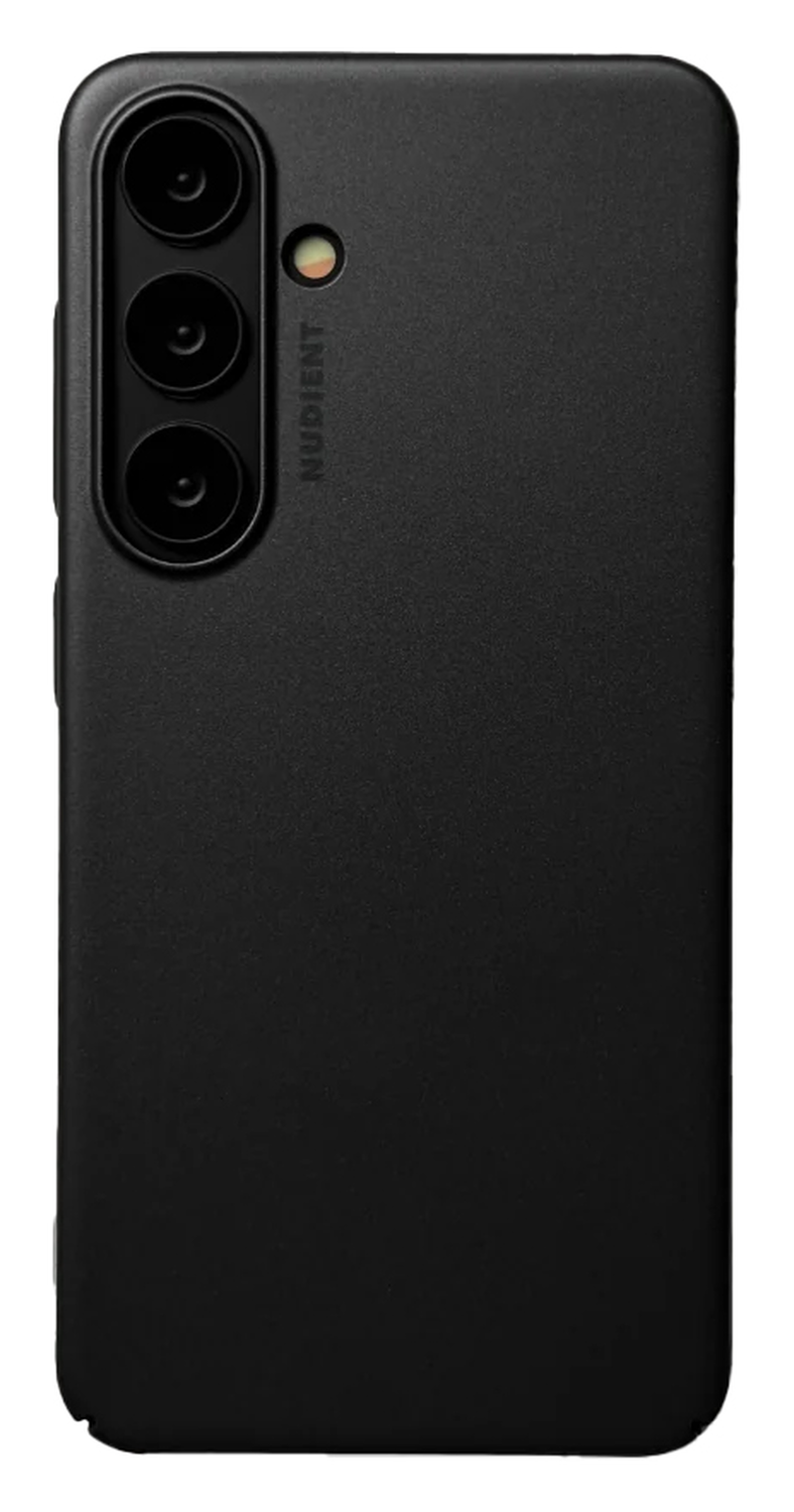 Nudient Thin Case V3 Samsung Galaxy S25 Hoesje Back Cover Zwart afbeelding 1