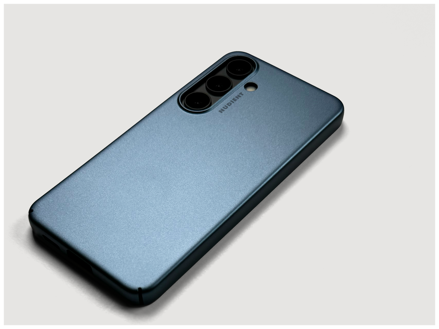 Nudient Thin Case V3 Samsung Galaxy S25 Hoesje Back Cover Blauw afbeelding 2