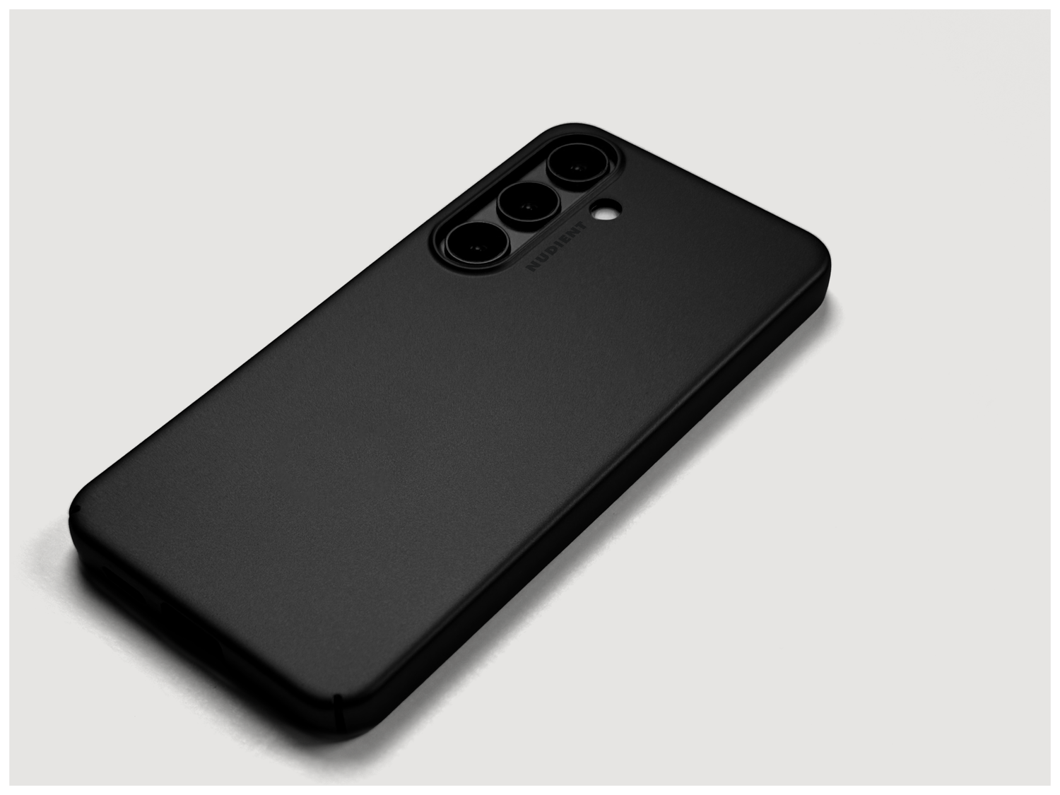 Nudient Thin Case V3 Samsung Galaxy S25 Plus Hoesje Back Cover Zwart afbeelding 2