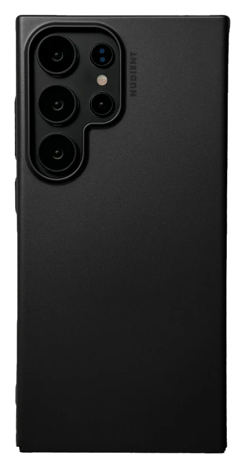 Nudient Thin Case V3 Samsung Galaxy S25 Ultra Hoesje Back Cover Zwart afbeelding 1