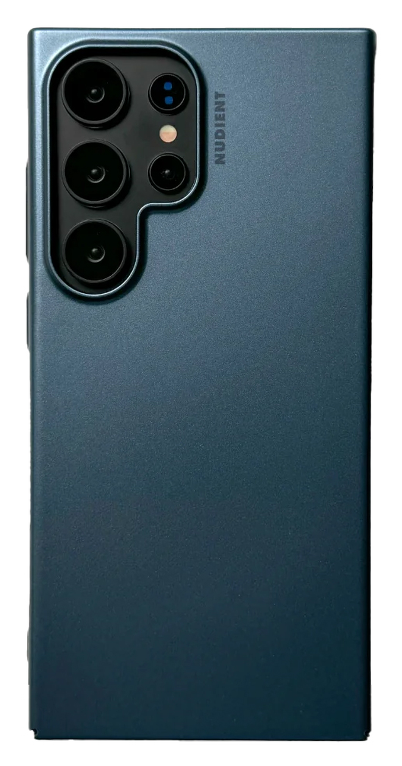 Nudient Thin Case V3 Samsung Galaxy S25 Ultra Hoesje Back Cover Blauw afbeelding 1