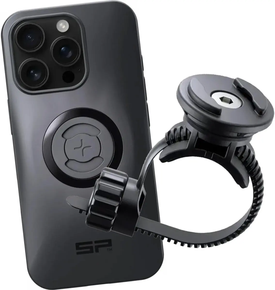SP Connect SPC+ Hoesje met Telefoonhouder Fiets voor Apple iPhone 16 Pro afbeelding 1