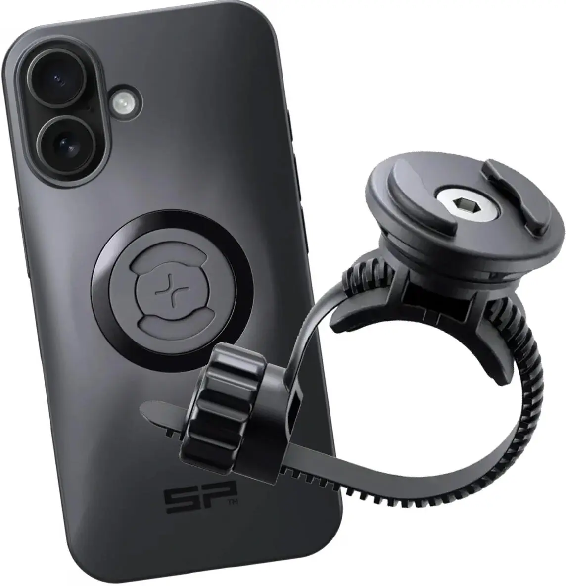 SP Connect SPC+ Hoesje met Telefoonhouder Fiets voor Apple iPhone 16 afbeelding 1