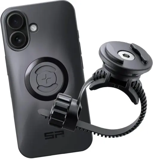 SP Connect SPC+ Hoesje met Telefoonhouder Fiets voor Apple iPhone 16 afbeelding 1