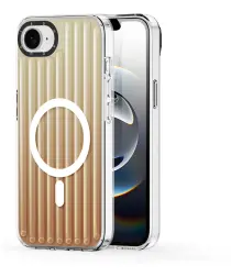 Dux Ducis Zest MagSafe Apple iPhone 16e Hoesje Back Cover Goud afbeelding