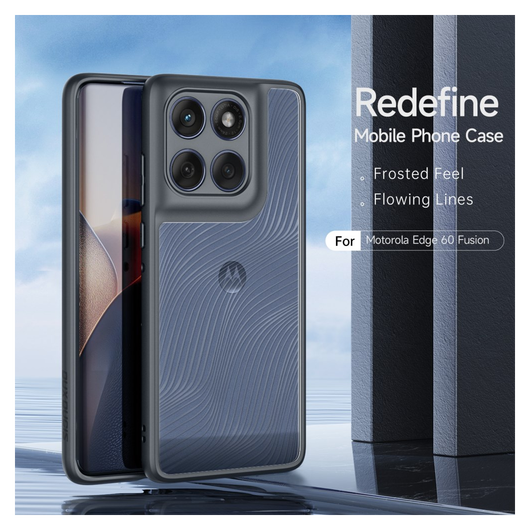 Dux Ducis Aimo Motorola Edge 60 Fusion Hoesje Back Cover Zwart afbeelding 3