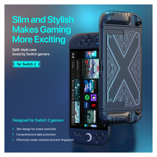 Dux Ducis Nintendo Switch 2 Hoesje Zwart afbeelding 3