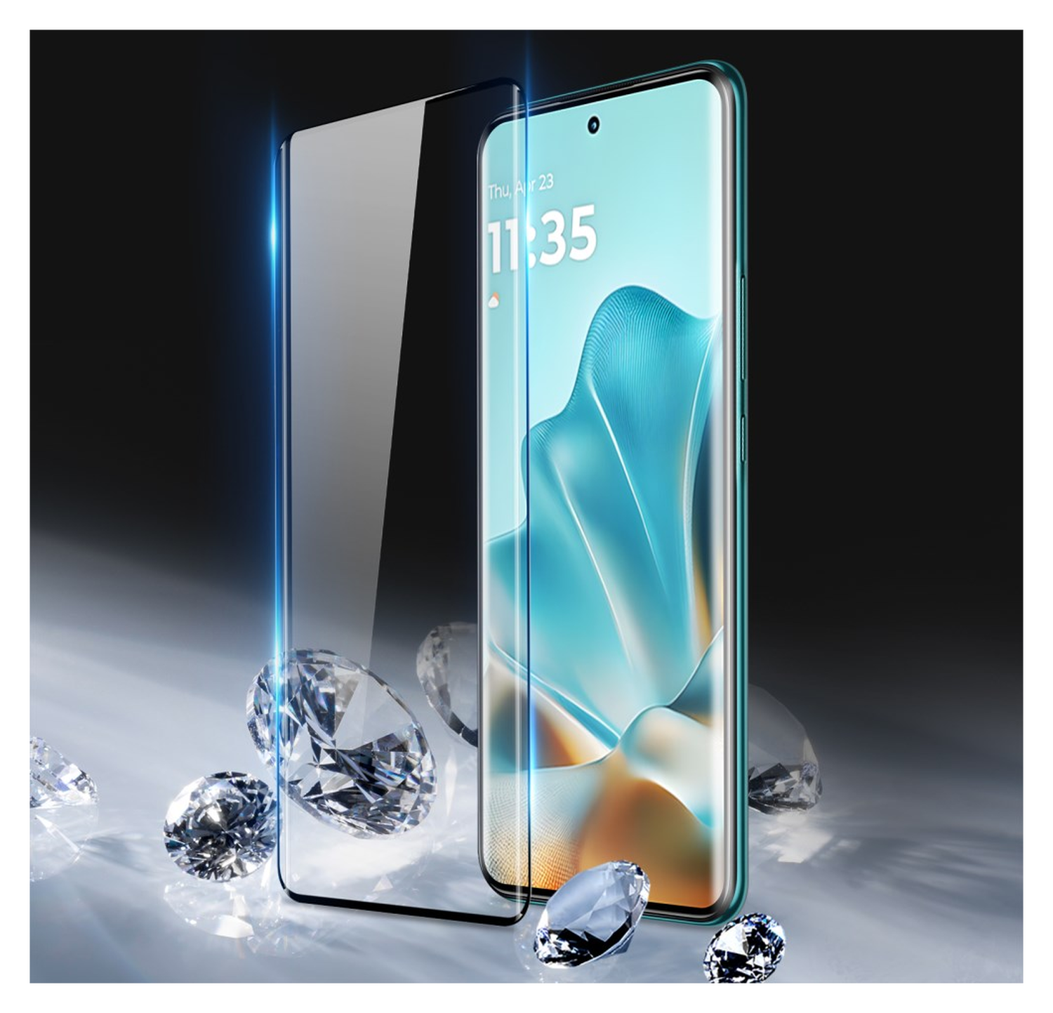 Dux Ducis Motorola Edge 60 Fusion Screen Protector 9H Tempered Glass afbeelding 2