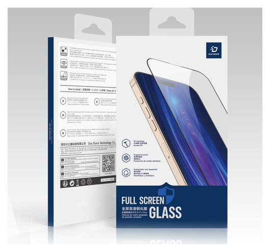 Dux Ducis Motorola Edge 60 Fusion Screen Protector 9H Tempered Glass afbeelding 7