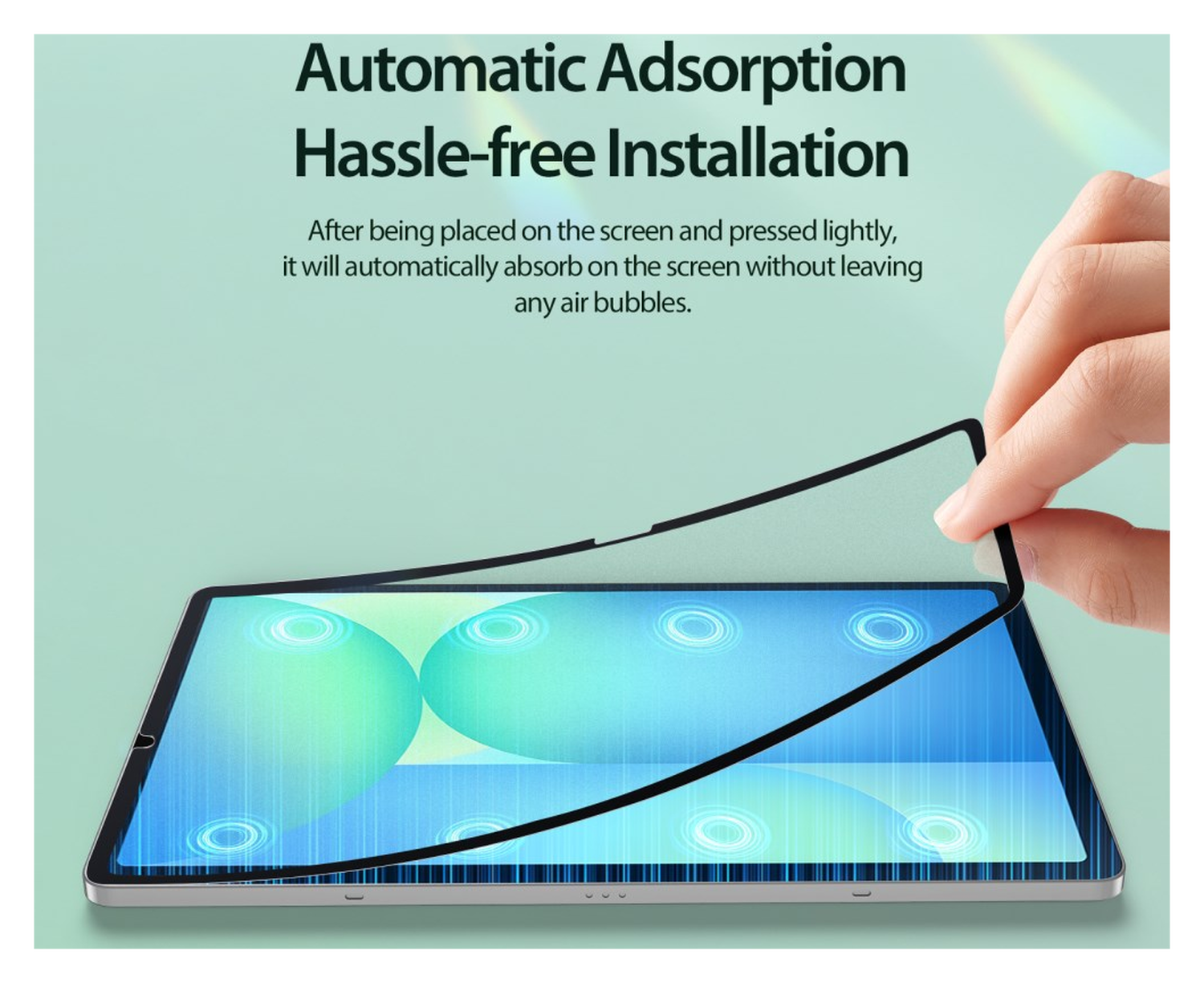 Dux Ducis Naad Samsung Tab S10 FE Plus Screen Protector Papier Gevoel afbeelding 3