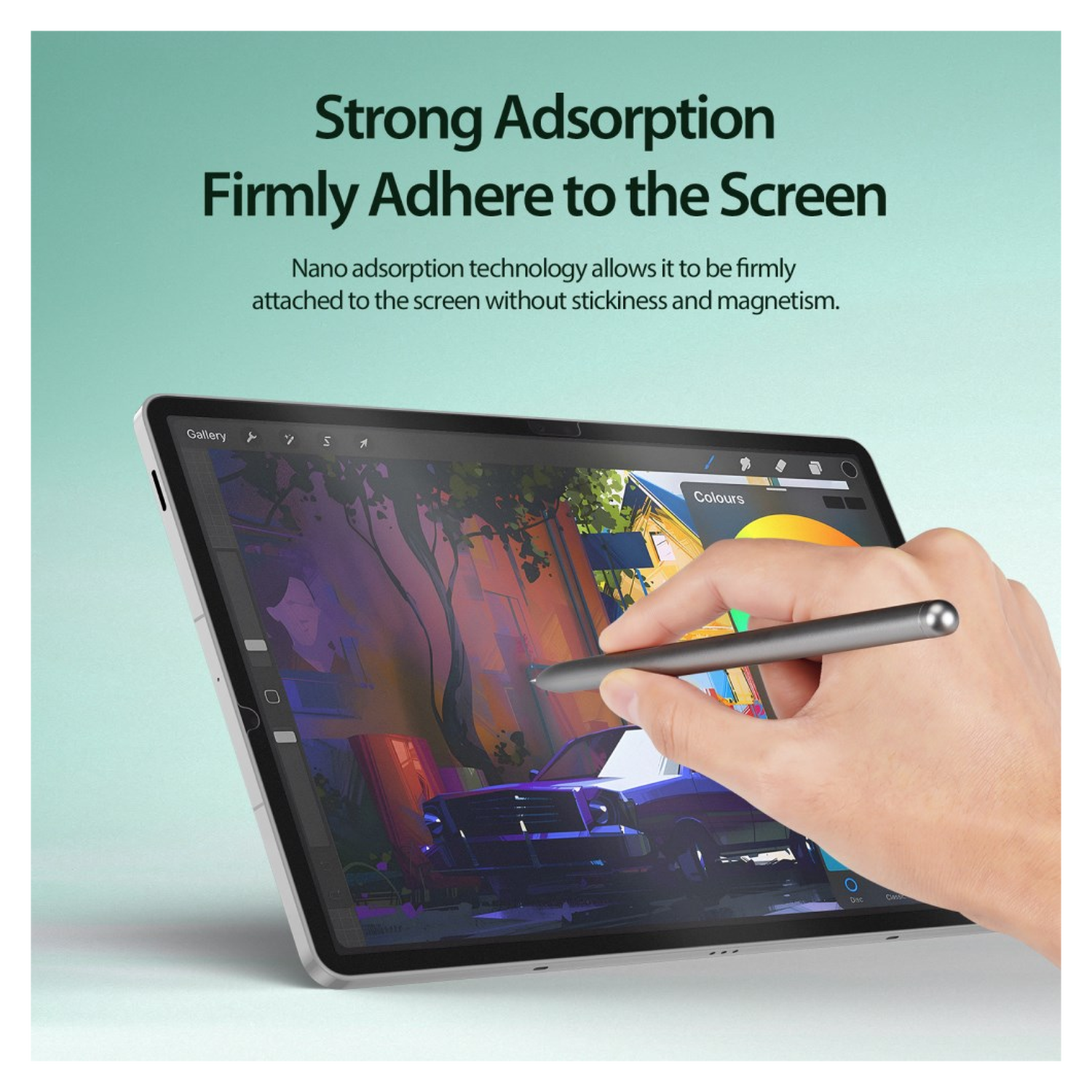Dux Ducis Naad Samsung Tab S10 FE Plus Screen Protector Papier Gevoel afbeelding 4