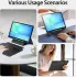 Dux Ducis Samsung Galaxy Tab S10 FE Plus Hoes Bluetooth Toetsenbord Zwart afbeelding 6