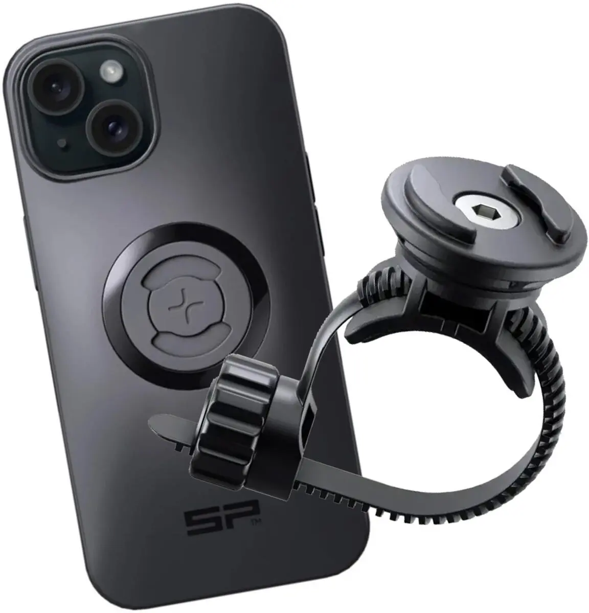 SP Connect SPC+ Hoesje met Telefoonhouder Fiets voor Apple iPhone 15 afbeelding 1